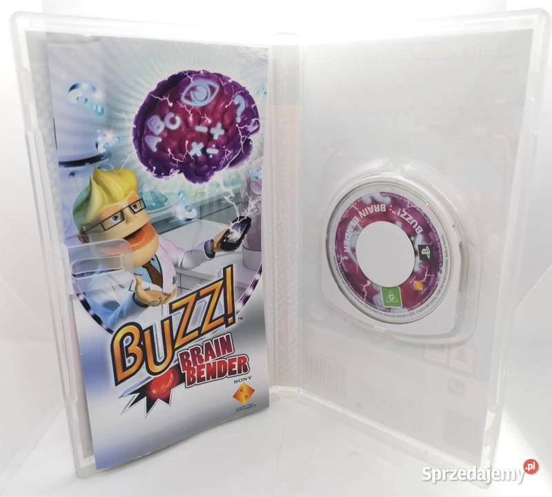 Gra na PSP Buzz Brain Bender Gry na konsole Elbląg sprzedam