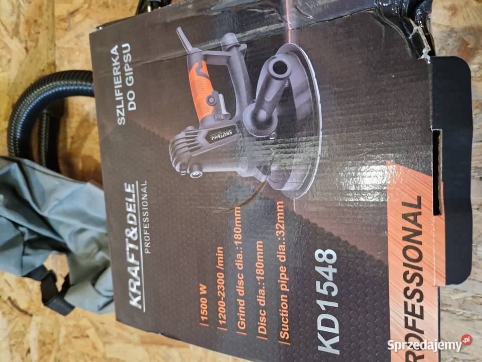 Kraft Dele KD1548 Szlifierka do gipsu 1500W 180 Głogowa