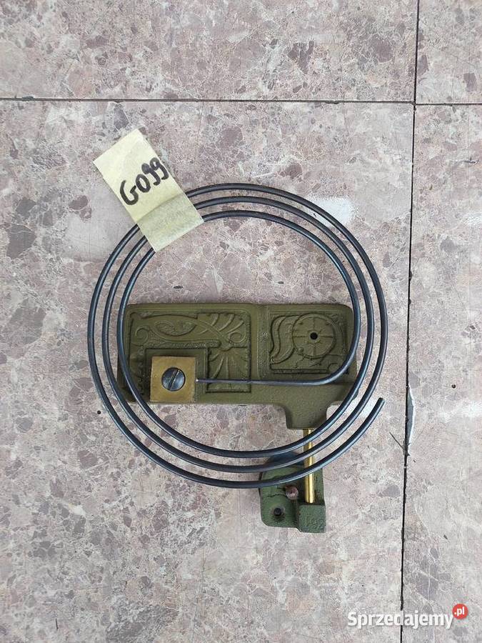 G099 Gong spiralny starego zegara ściennego pomorskie Tczew