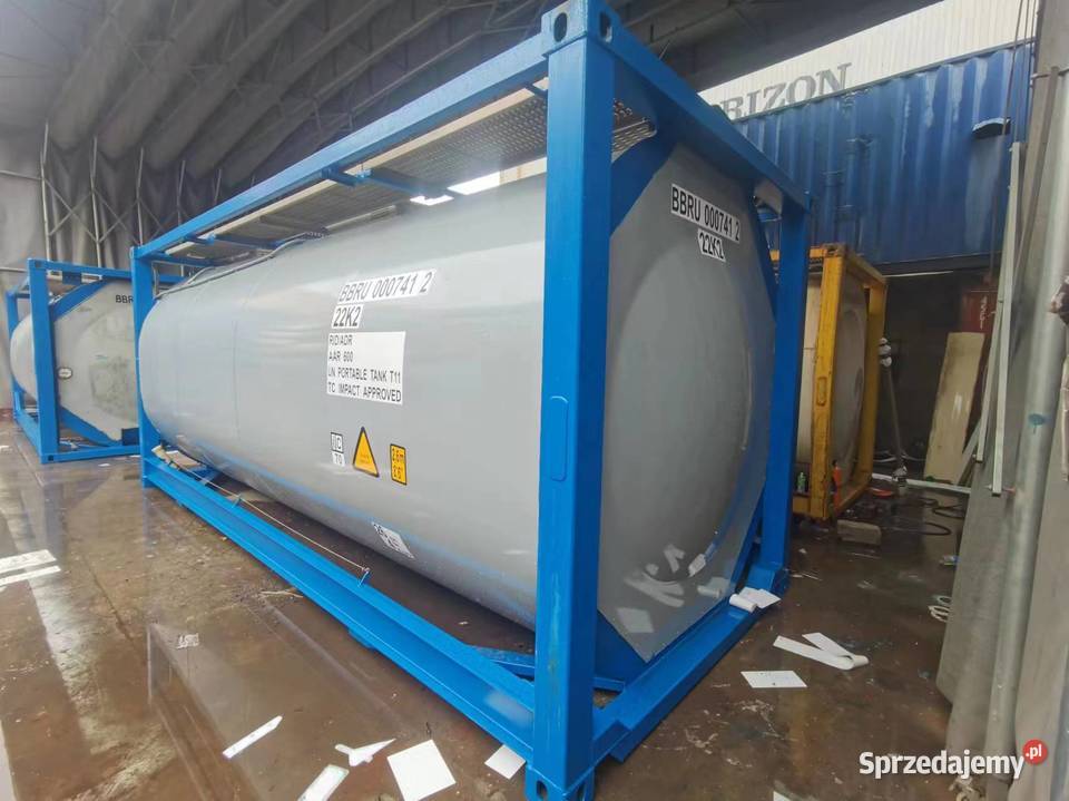 SUPER Kontener 20ft CIMC poj 26 000 litrów L4BN Naczepy Warszawa sprzedam