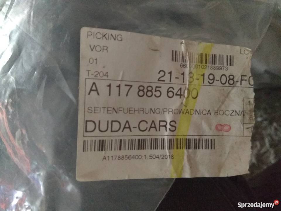 Ślizg Zderzaka Mercedes CLA W117 LIFT Poznań