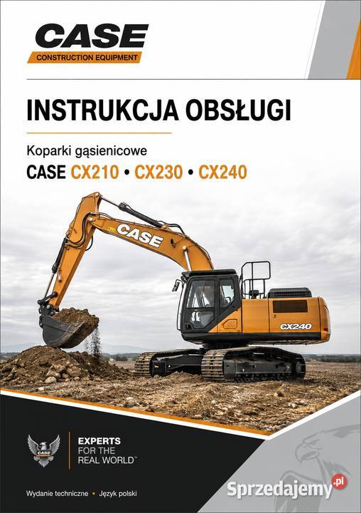 Case CX210 CX230 CX240 instrukcja obsługi Kielce