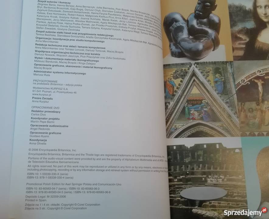 Encyklopedia audiowizualna Britannica sztuka Cz Gdańsk