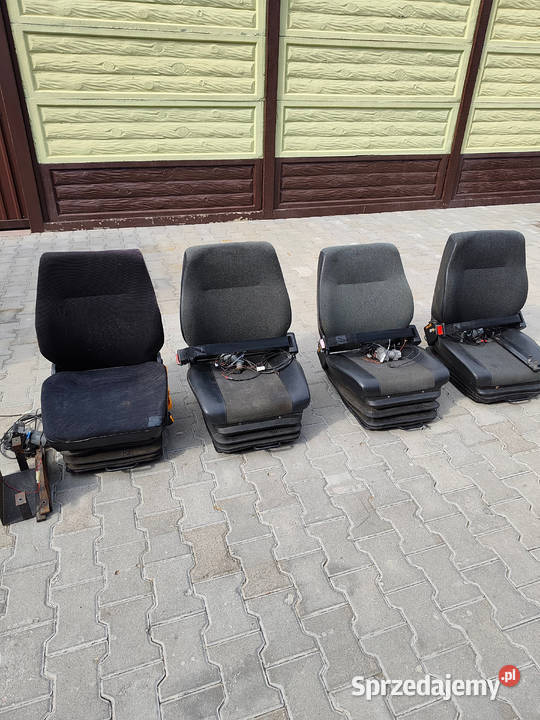 Fotele ISRI 12v pneumatyczne mechaniczne maszny Strzyżew