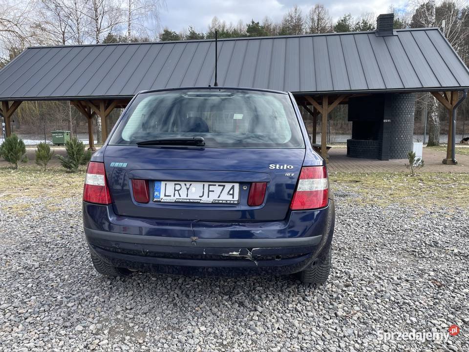 Fiat Stilo 2003 manual benzynagaz Poniatowa