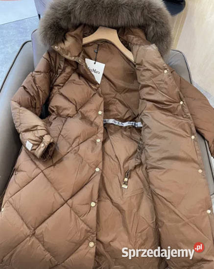 Nowy Płaszcz MaxMara brązowy/beżowy Wrocławice sprzedam