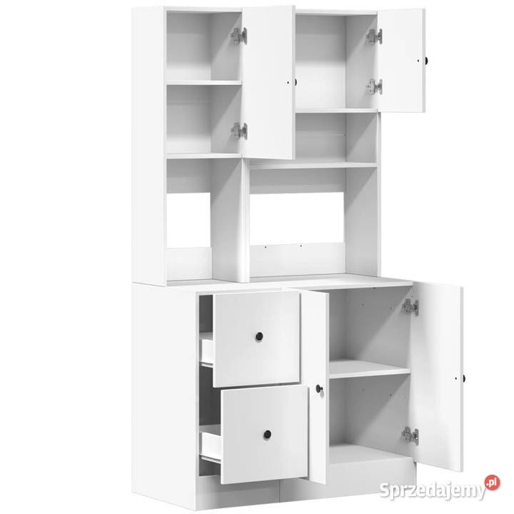Szafka kuchenna biała 95x50x180 materiał Warszawa