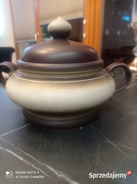 Waza odcienie szarości Ceramika i szkło zachodniopomorskie Szczecin