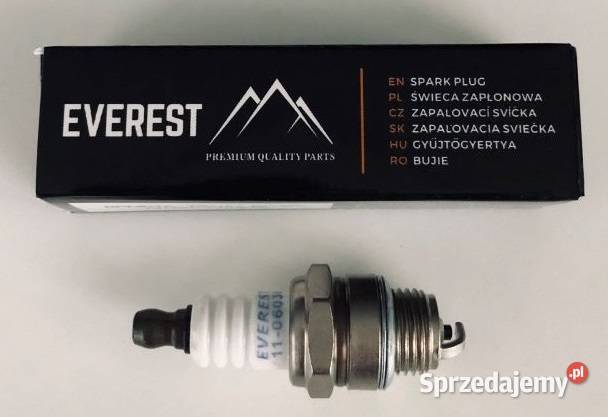 ŚWIECA ZAPŁONOWA EVEREST Z REZYSTOREM PIŁY KOSY Spalinowe Ostrołęka sprzedam