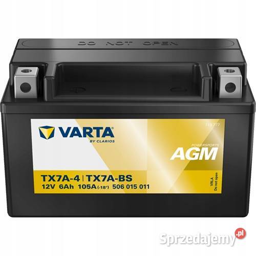 Akumulator Varta TX7ABS 12V 6Ah 105A dolnośląskie Jelcz-Laskowice