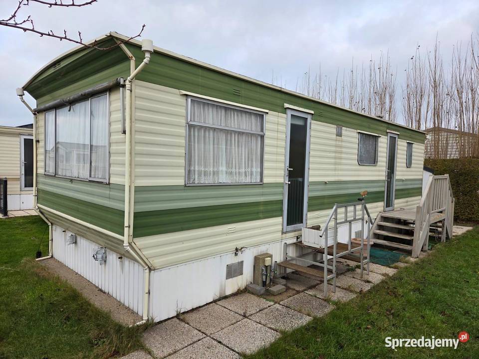 Domek holenderski angielski przyczepa kempingowa Niechorze