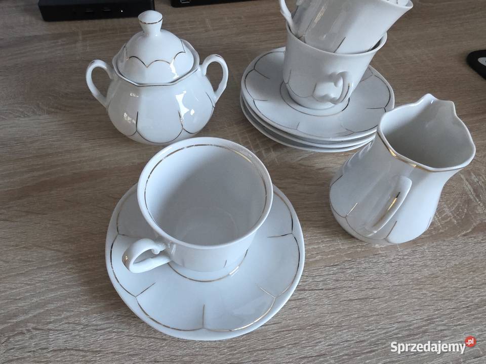 Zestaw Lubiana 11 elementów porcelana serwis łódzkie Łódź sprzedam