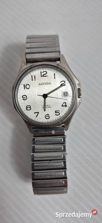Klasyk VINTAGE ADORA 17 Rubis Mechaniczny Zegarki Biłgoraj