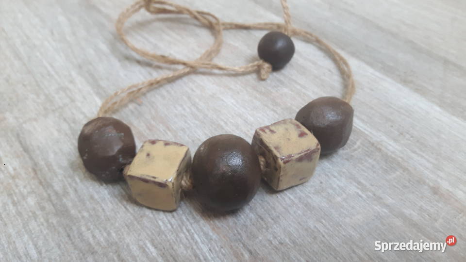 Naszyjnik wykonany ręcznie Otwock