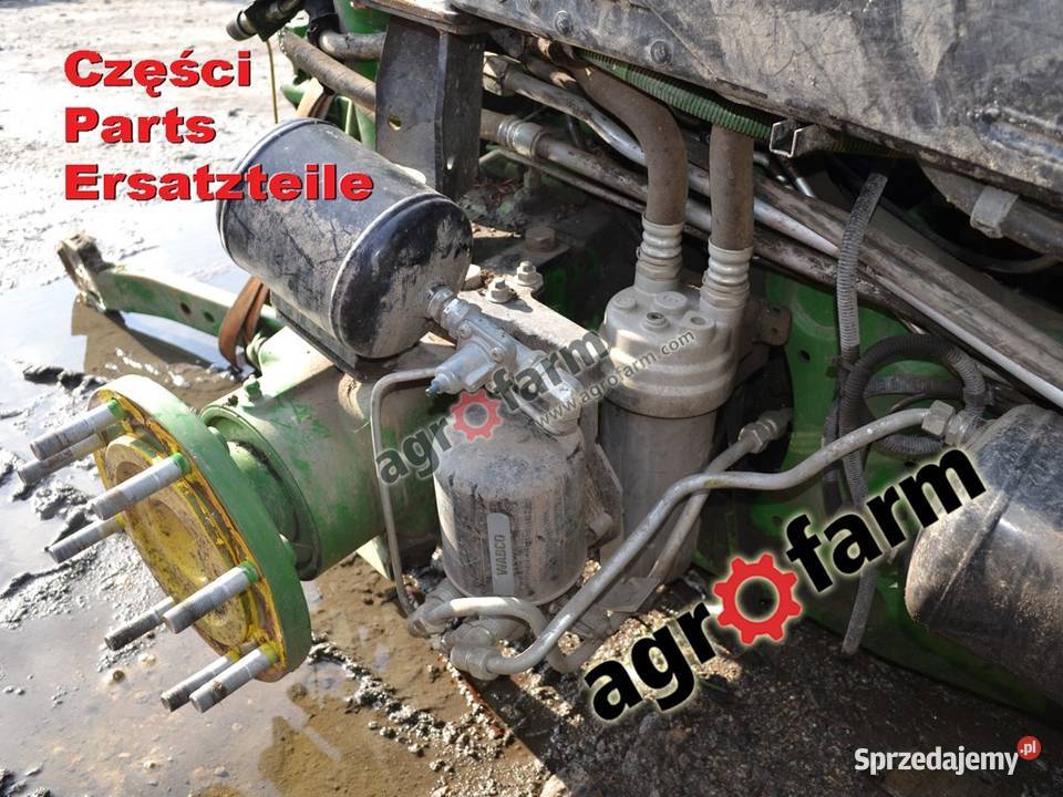 John Deere 6155M części silnik skrzynia biegów dolnośląskie