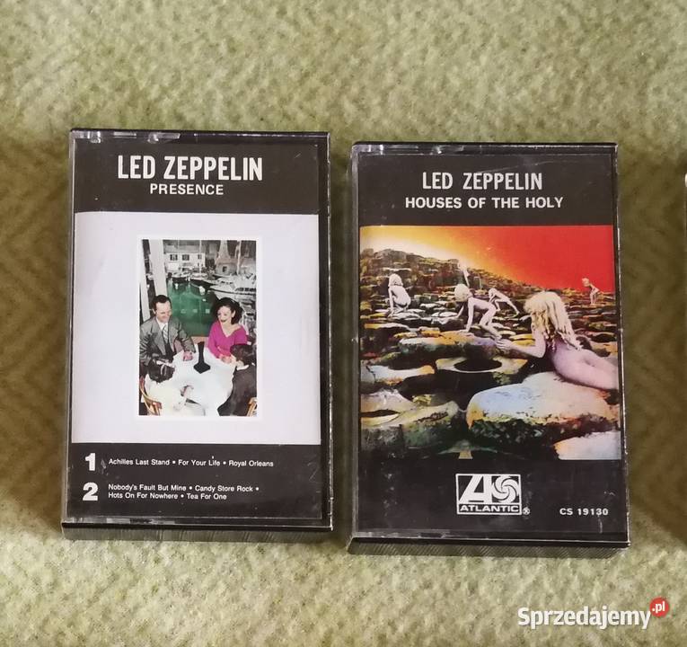 Zestaw 2 kaset Led Zeppelin USA Houses of the Szczecin