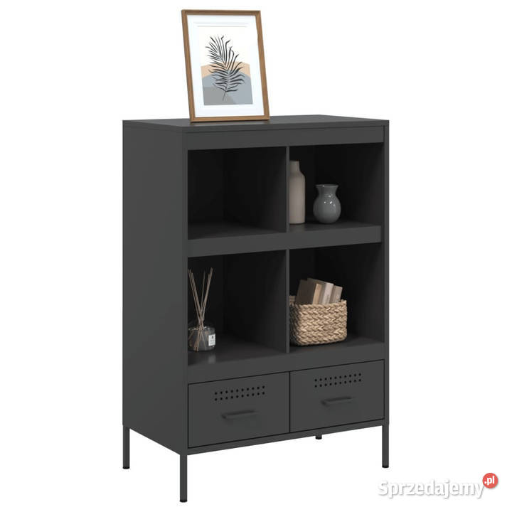 Szafka czarna 68x39x1015 stal WM843102 Warszawa