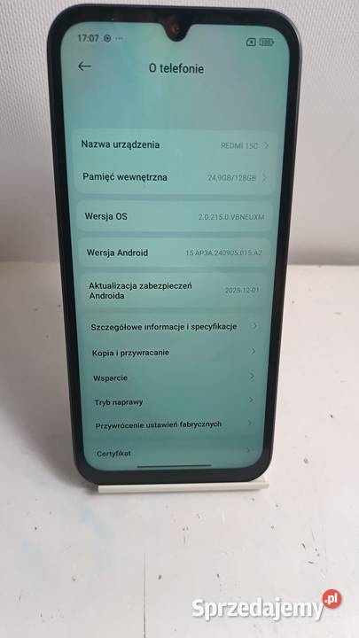 Smartfon Redmi 15C 4128GB Xiaomi śląskie Katowice