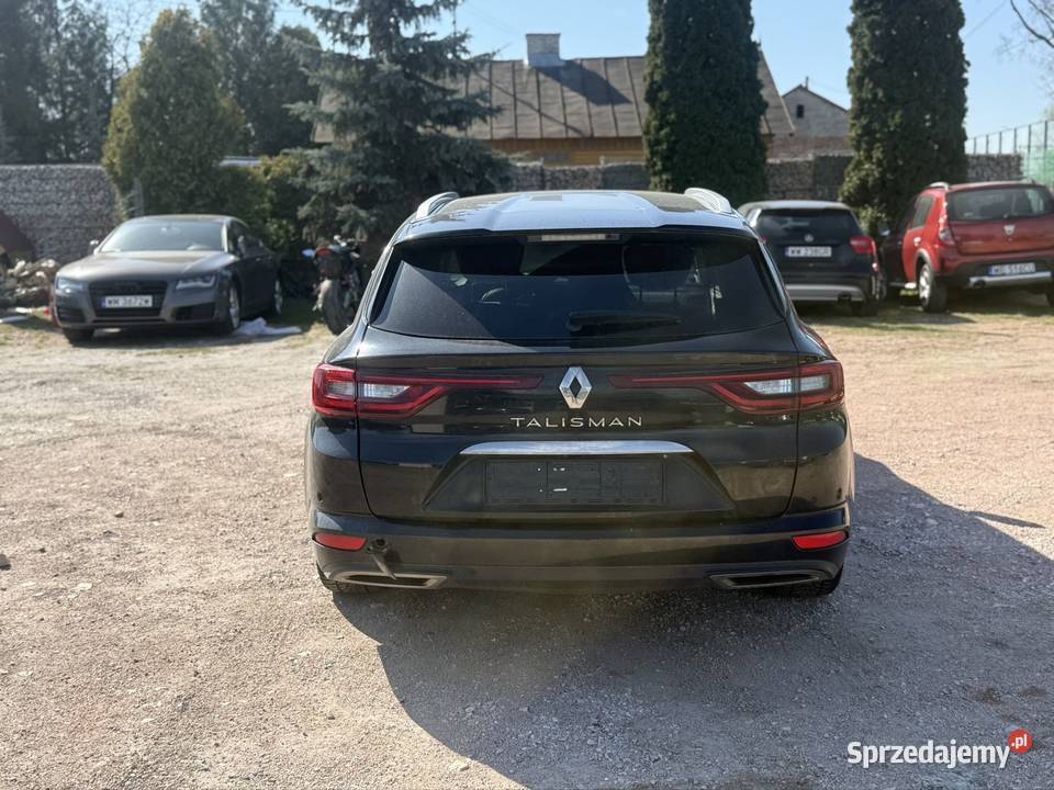 2018 Renault Talisman Grandtour Initiale Paris czarny Mińsk Mazowiecki
