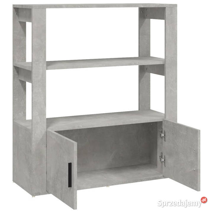 Szafka szarość betonu 80x30x90 materiał mazowieckie Warszawa