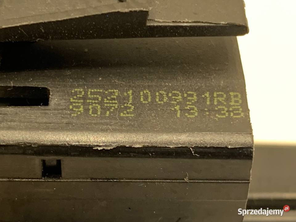 WŁĄCZNIK ŚWIATEŁ AWARYJNYCH RENAULT MASTER III Panele sterowania, przełączniki