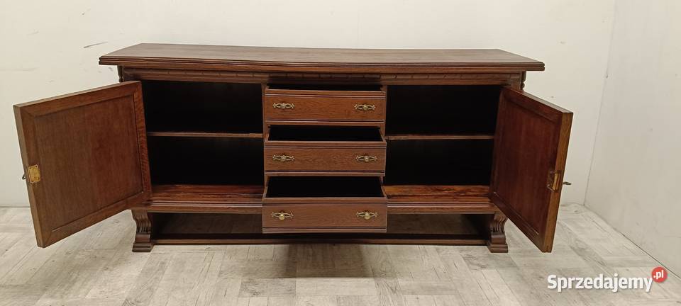 komoda neoantyk stara stylowa sideboard długa łódzkie Radomsko sprzedam