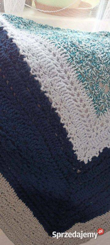 Szal szydełkowy wielokolorowy Olsztyn