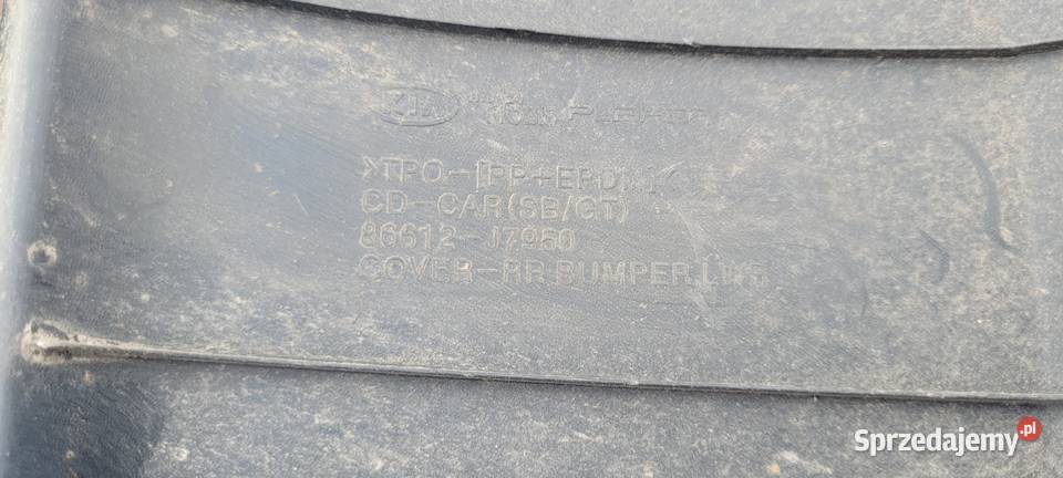 SPOILER DOKLADKA ZDERZAKA TYL KIA PROCEED III GT śląskie Ruda Śląska