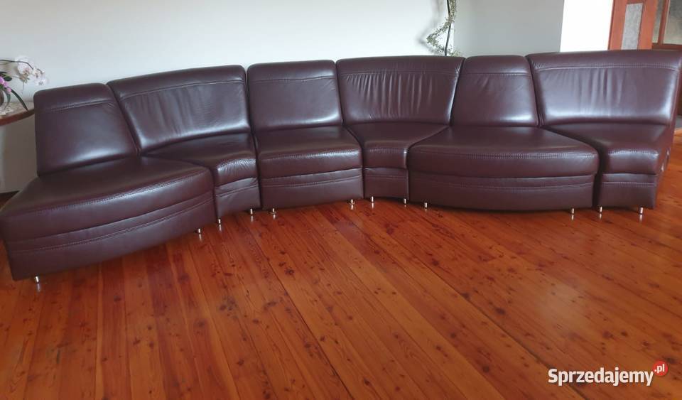 NAROŻNIK ZE SKORY Wrocław