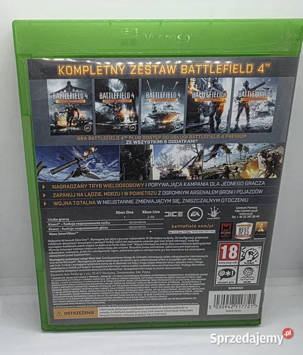 Gra Battlefield 4 Xbox One Elbląg