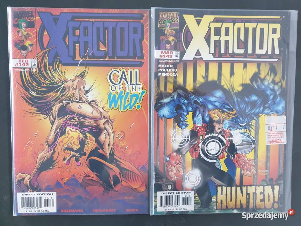 XFactor kolekcja 30 oryginalnych komiksów Marvel Gdynia