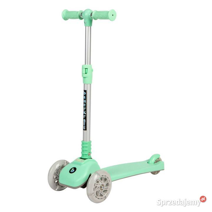 Seledynowa balansowa hulajnoga składana sprzedam