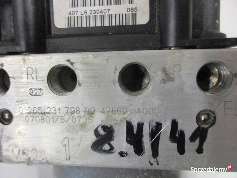 47660JA000 POMPA ABS NISSAN ALTIMA L32 25 osobowe wielkopolskie Nowy Tomyśl sprzedam