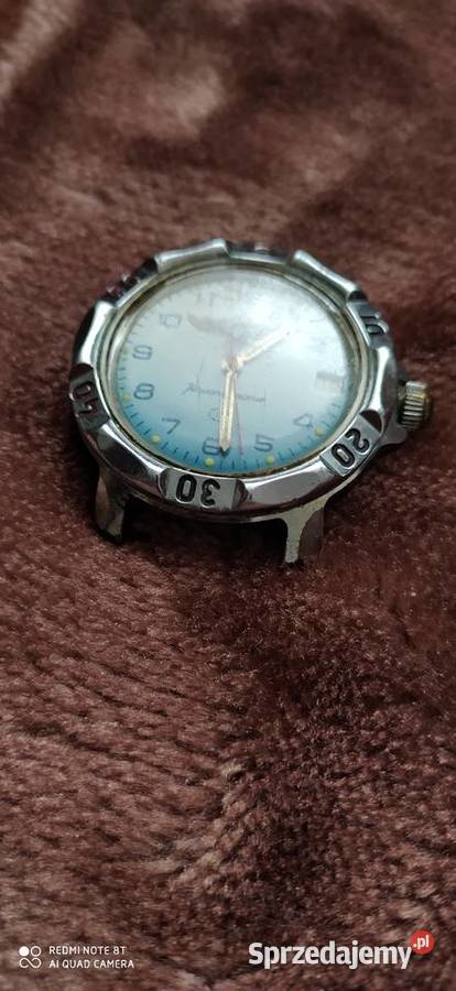 zegarek ruski mechanizm chodzi wodoodporny Poznań