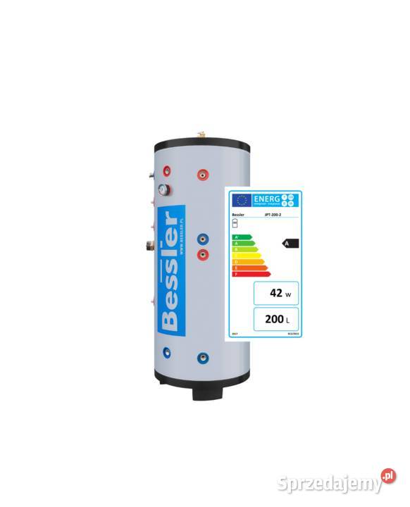 ZASOBNIK CWU BUFOR BOJLER 200l Z PODWÓJNĄ