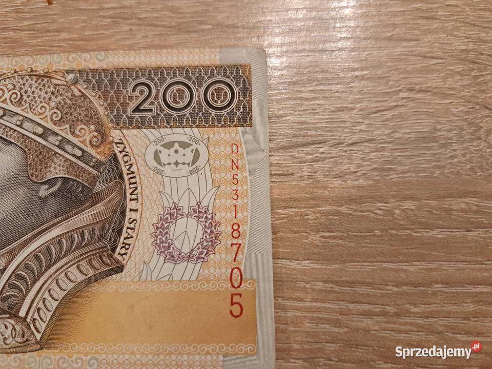 Banknot 200 Leszno sprzedam