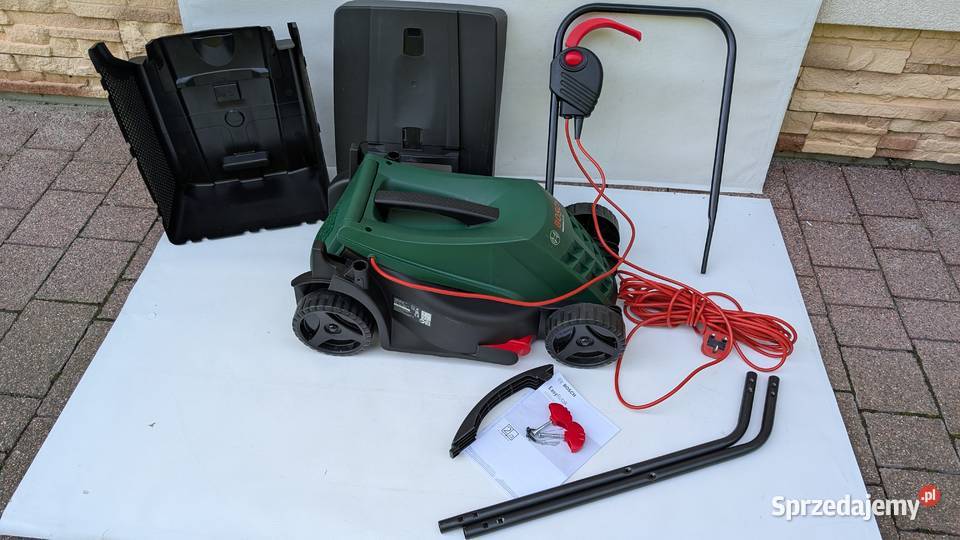 Kosiarka elektryczna do trawy Bosch EasyRotak Dom i Ogród małopolskie Jadowniki