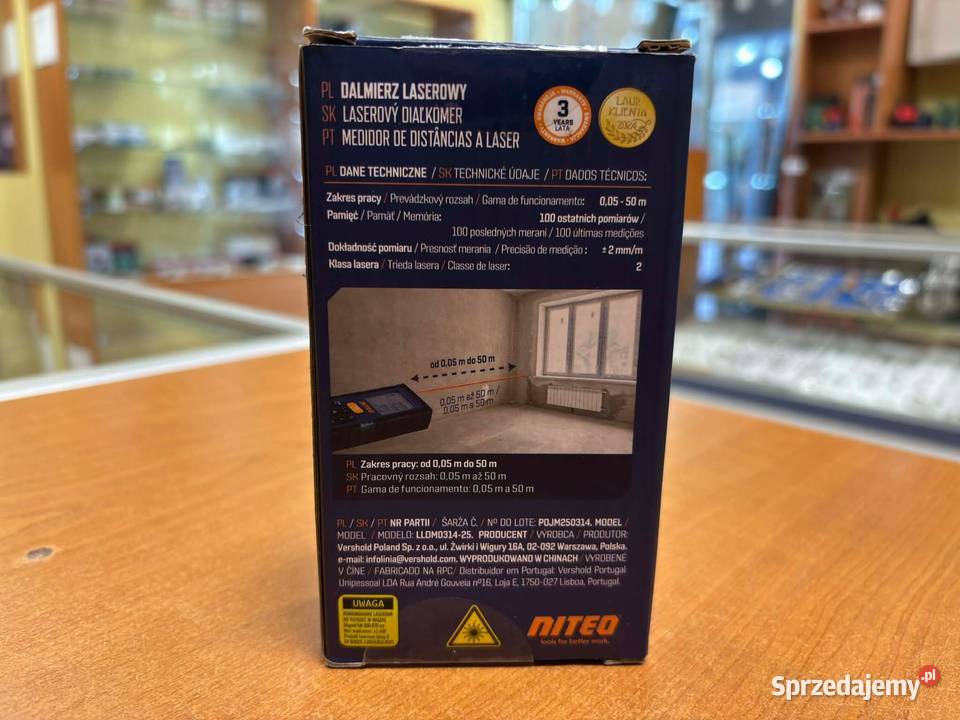 Dalmierz Laserowy Niteo LLDM031425 Elbląg