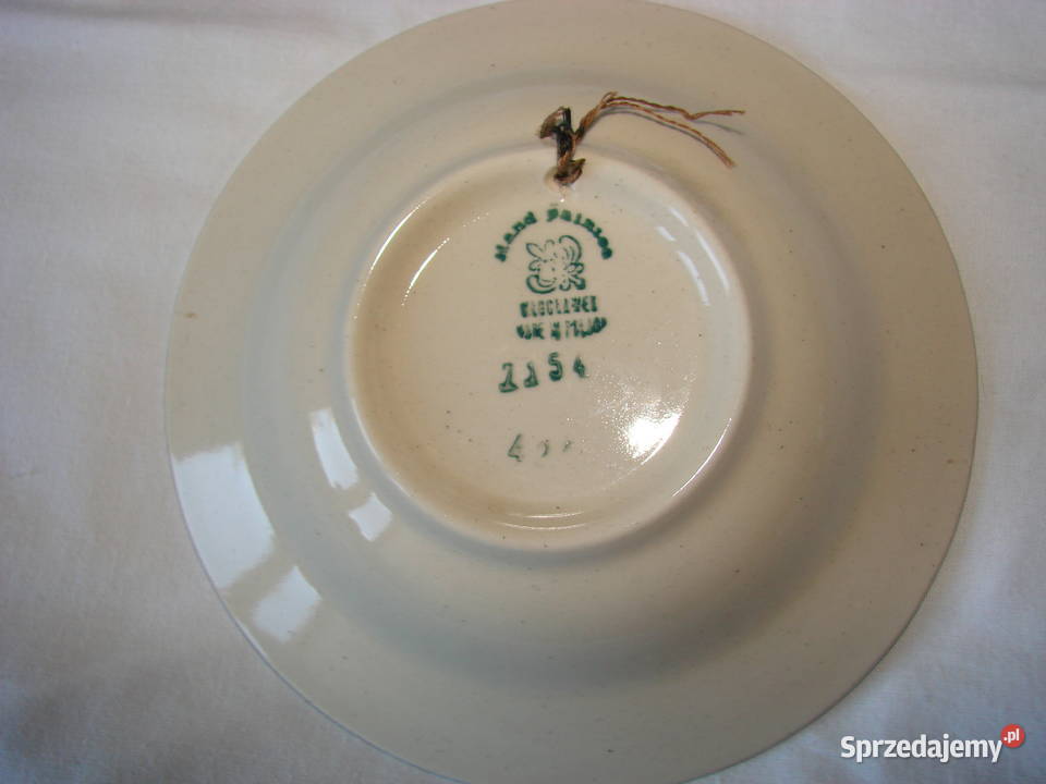 Włocławek fajansowy talerzyk 17 Kolekcje Pruszcz Gdański