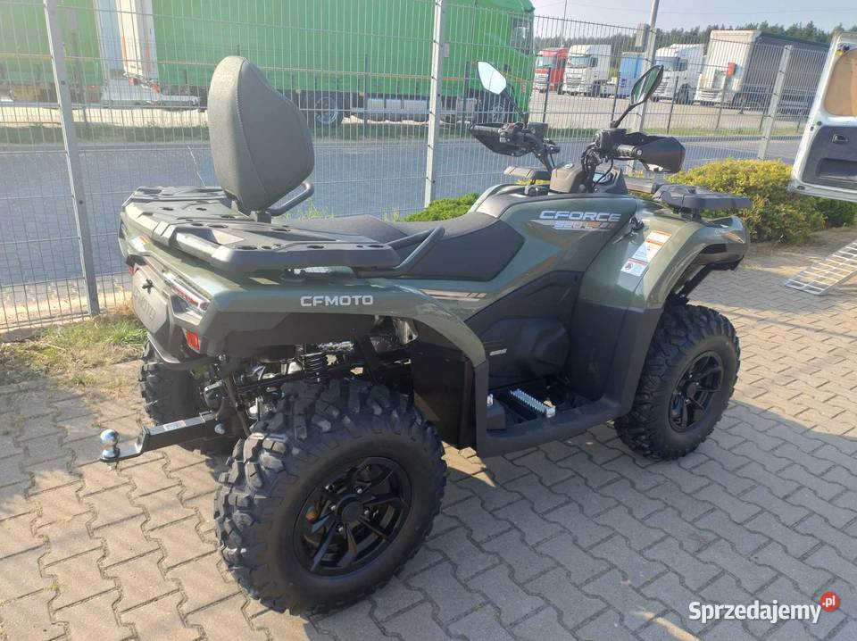 ATV CF MOTO CFORCE 520L EPS pług kufer Raty 0 mazowieckie Siedlce