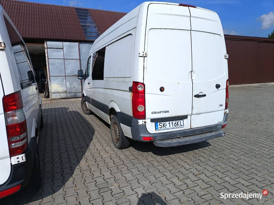 Crafter 7 osób SWAP 29tdi średniak hak 35t klima lubelskie Wołoskowola sprzedam