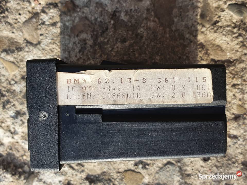 Komputer pokładowy zegarek BMW E36 8361115 Części samochodowe podkarpackie Sietesz sprzedam