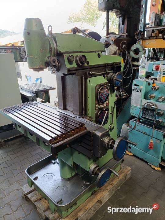 Frezarka uniwersalna do metalu wiertarka Maków Podhalański