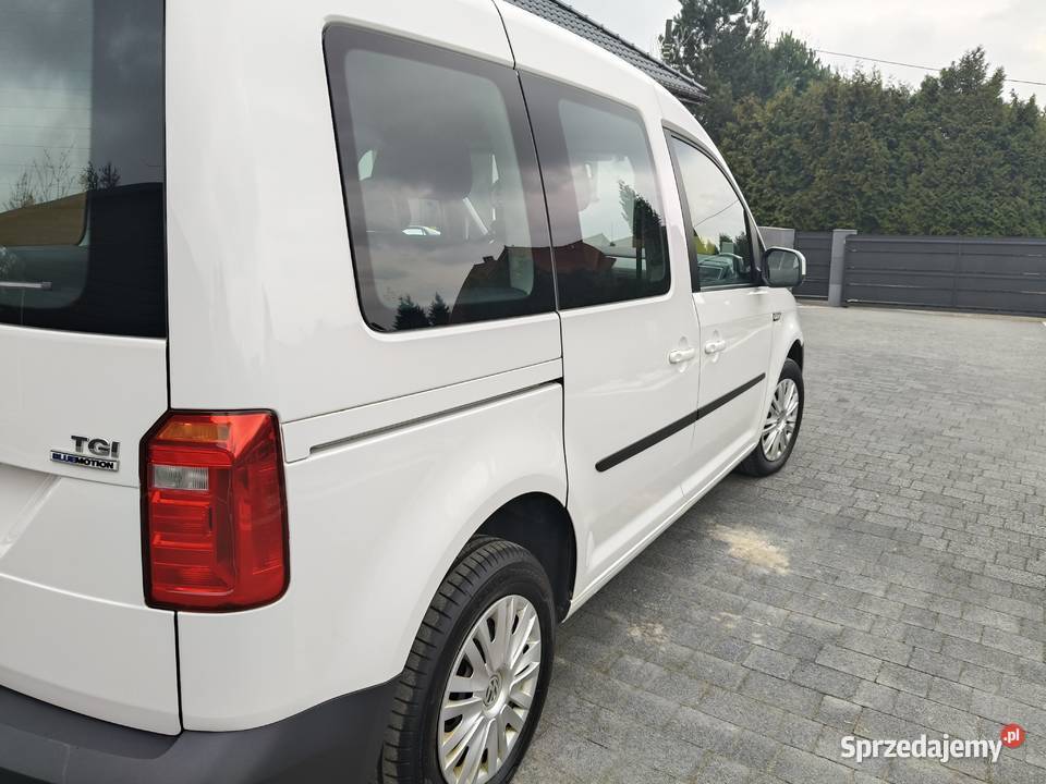 Volkswagen Caddy 14 BiFuel 5Si Trendline relingi dachowe małopolskie Kocmyrzów