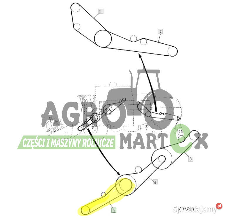 Z39314 1001121AP AP1001121 0203345 PAS NAPĘD Wichrów sprzedam