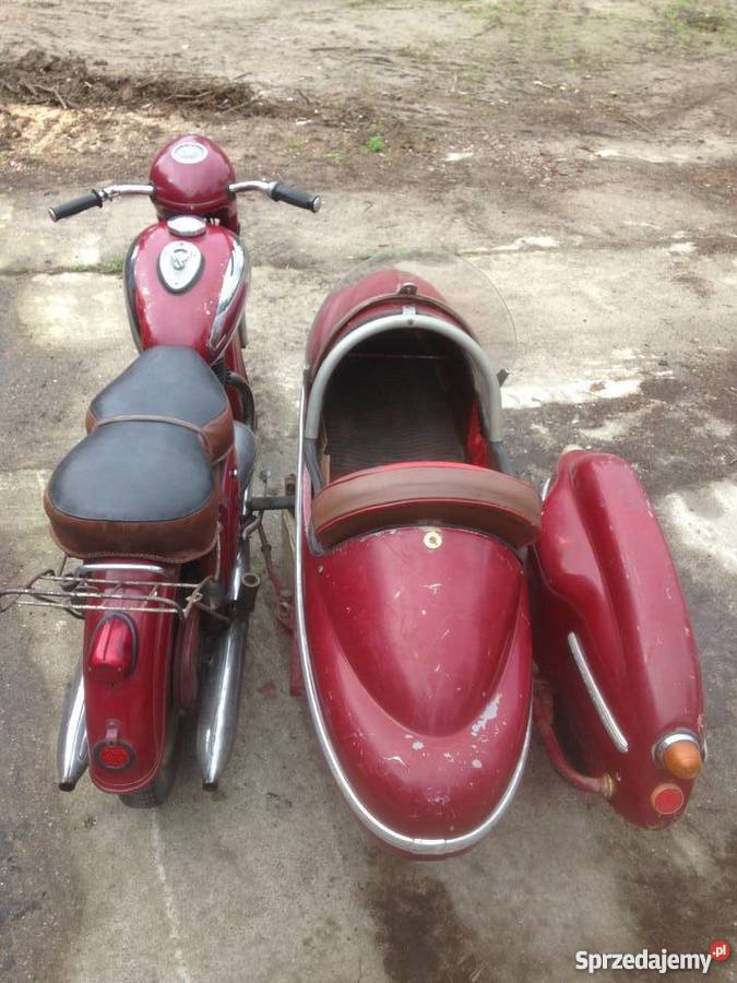 Jawa 250 353 1958 kosz Valorex 560 manualna Jawa Otwock