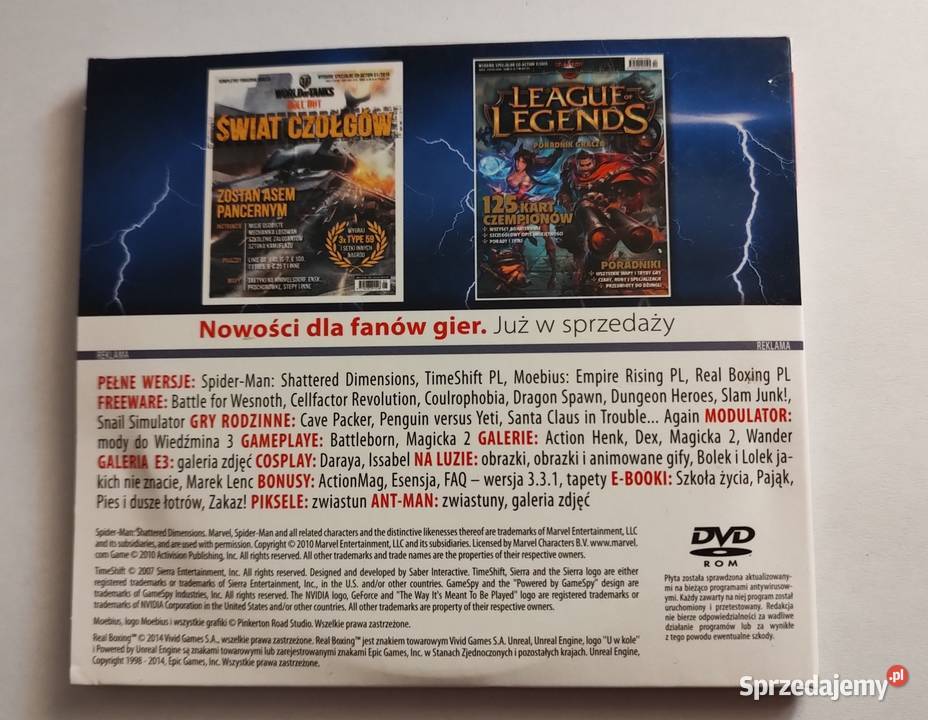 Gra spider Man shattered dimensions 2 CD 2015 Gry komputerowe i konsolowe Katowice