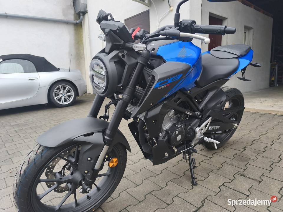 Honda CB 125R CB125 R CB125R CB 125 R Zamiana elektryczny starter Honda opolskie Ligota Dobrodzieńska
