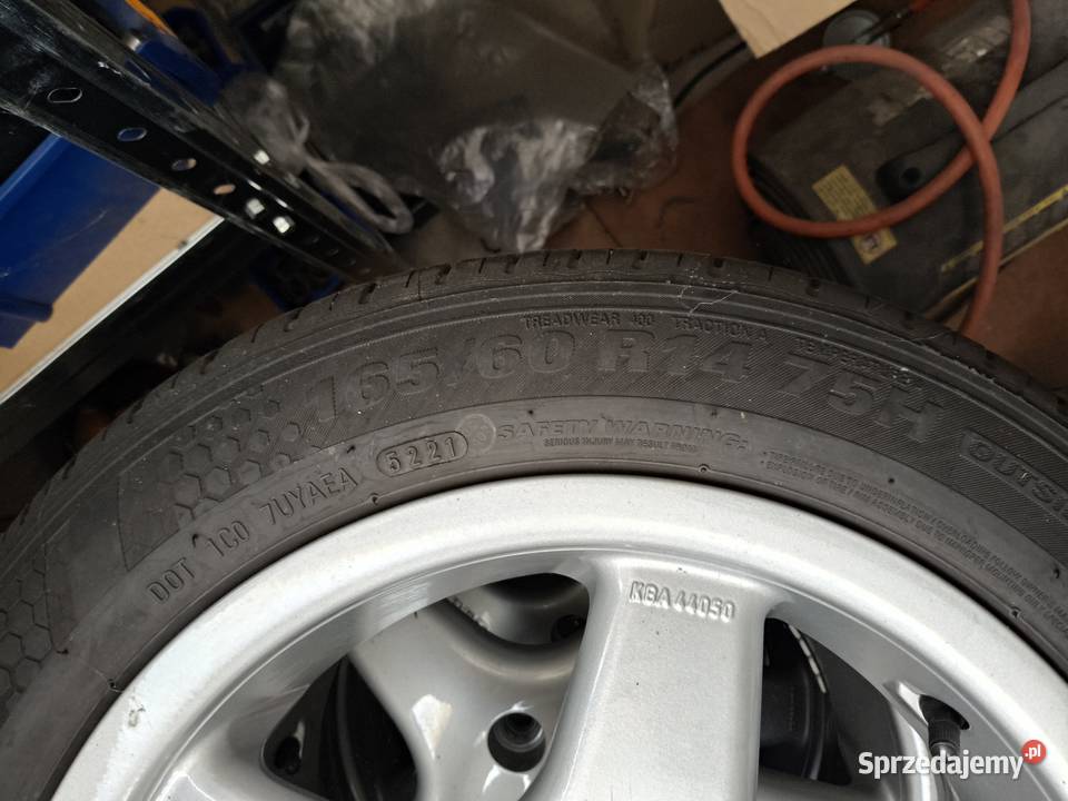 Felgi z oponami r14 borber 4x100 Samochodowe