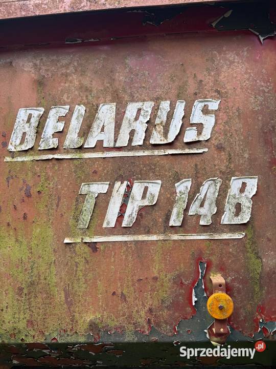 Mulda tandem wywrot skorupa BELARUS TIP 14B